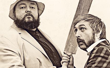 Neil Hannon et Thomas Wlash, leader de Pugwash
