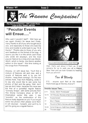 The Hannon Companion! - No. 2