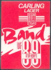 Concert advert