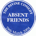 T-shirt Absent Friends