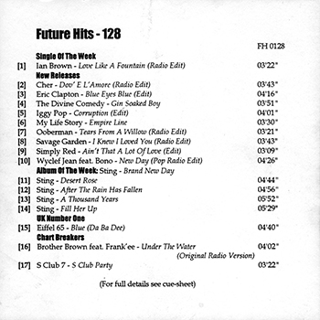 BBC - Future Hits - 128