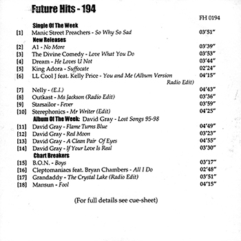BBC - Future Hits - 194