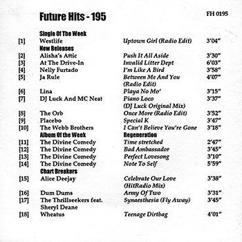 BBC - Future Hits - 195