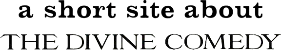 a short site about The Divine Comedy