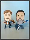 The Duckworth Lewis Method Paper People Free Paper Toys Download | PaperCraftSquare.com