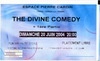ANCIENS BILLETS DE CONCERTS ~~ TICKETS ~~ BACK TO THE OLDIES CONCERTS : THE DIVINE COMEDY