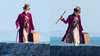 Timothée Chalamet caught on top of a train and singing on Wonka's set - NewsWep