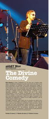 THE DIVINE COMEDY - Neil Hannon Solo, dia 27 de Novembro no São Mamede C.A.E em Guimarães